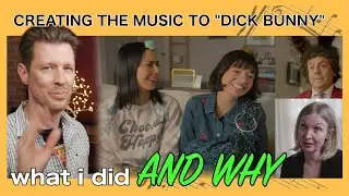 creating the music to the series "Dick Bunny" - the MLM scene - what I did, and why