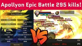 Apollyon Solo Epic Battle - 295 Kills - CSP - Legacy of Discord - Apollyon