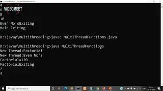 Java: Multithreading- Creating a new Thread using Runnable interface