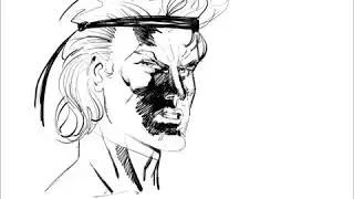 Solid Snake portrait