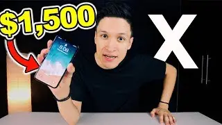 iPhone X Unboxing – The $1,500 Phone!