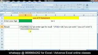 Ms Excel Lecture 3 | Excel Tutorial by DEVELOPERS | Excel if function 👌