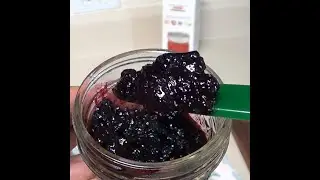Making LOW SUGAR Blueberry Jam