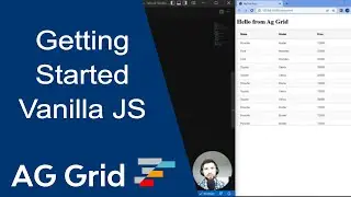 Getting Started With AG Grid Community edition using Vanilla Javascript