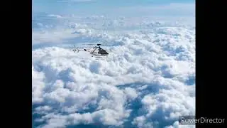 Green screen video edit || helicopter in sky