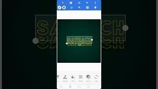 TUTORIAL FONT EFFECT DI PIXELLAB | pixellab | design keren | tutorial keren | editing android