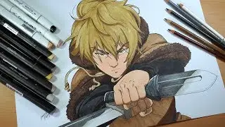 Drawing Thorfinn From Vinland Saga