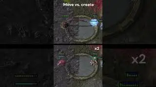 Move or create that spine? #gaming #rts #starcraft2
