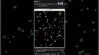 Python Turtle - Starry Night Sky  🤩Graphics 31 | #coding #pythonturtlegraphics #codingwithkarthik
