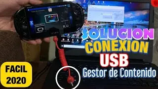USB CONNECTION ERROR Psvita not recognizing PC in EASY CONTENT MANAGER 2021