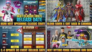 ✅ Next Classic Crate Bgmi | Next X Suit Carnival Bgmi | Next Uc Event Bgmi | Next Mythic Forge