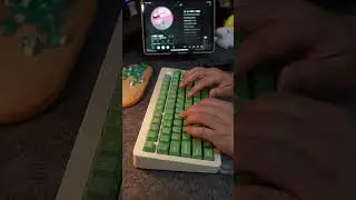 Adorn Your Keyboard with the Gentle Splash of Green