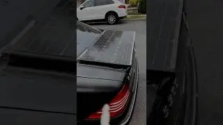 Self Made Solar Car Mercedes S500 