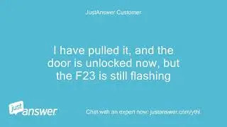 F23 error on siemens washing machine and door is lock with