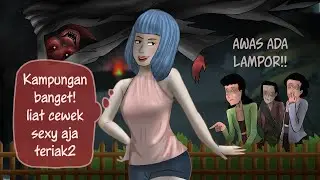 Cewek2 Sombong ini akhirnya dapat balasan! Kompilasi Kartun Hantu by Eko Pocong Pikun 
