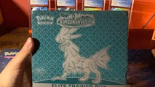 Pokémon Sun & Moon Crimson Invasion ETB—#pokémon#sumandmoon#gold#cool