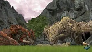 Raths be playing with a log...