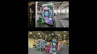 Time collision! Wooden Booth Design VS Fabric Lightbox Stand! 