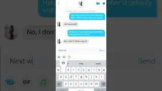 Chatting on tinder #chat #tinder