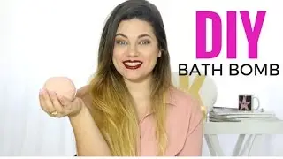 BATH BOMB DIY || איך מכינים פצצת אמבטיה לבד!