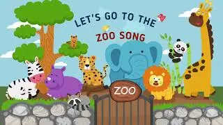 Let’s go to the zoo song |animals song | song for children #ครูดาว #zoo #animals #kids
