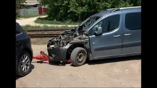 Буксировка на жёсткой сцепке