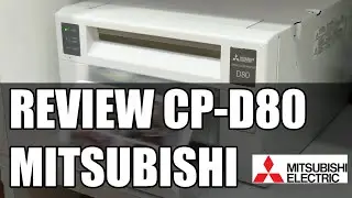 Impressora de Foto Mitsubishi CP-D80DW - REVIEW COMPLETO