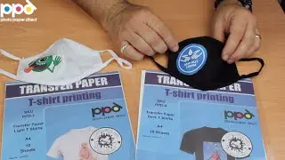 Customize Face Mask Using Iron On Heat Transfer Paper
