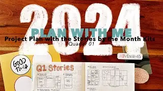 Craft Planning // Ali Edwards Stories by the Month - Quarter 1