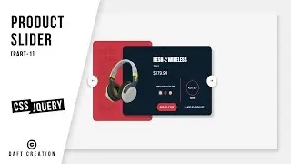 Product Slider | Part - 1 | CSS - JQUERY