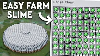 Minecraft Slime Farm 1.21 - NO SLIME CHUNKS - SIMPLE EASY!