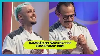 Leo Salles é o grande campeão do “MasterChef Confeitaria” 2025 — veja como foi a final emocionante