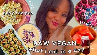 RAW VEGAN WHAT I EAT IN A DAY TO FEEL GOOD ◇ MY EBOOK IS HERE! 🍎🍉🍍