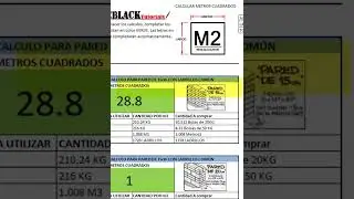 Planilla Para calcular Materiales - PARED DE 15 y 20 - LADRILLOS COMUNES