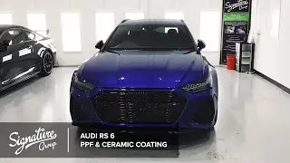Audi RS 6 | New Car Detail, Front End Extended PPF & Ceramic Coating