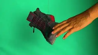 Shoes Green screen for Cloth Changing Transition VFX Editing