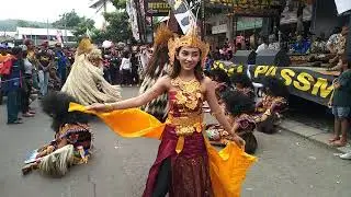 Pentas Tari Leak Di Pinggir Jalan Bersama PASSMA (Paguyuban Sound System Kab Magelang)