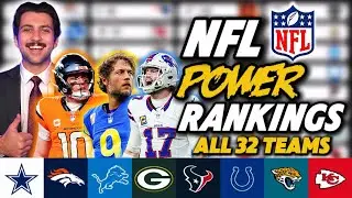 My OFFICIAL 2026 NFL Power Rankings (All 32 Teams Ranked)