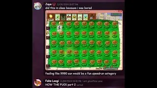 PvZ 9990 Sun Speedrun | 22:19.98 (To be retimed)