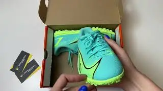 Детские Сороконожки Nike Mercurial Vapor 14 Academy TF CV0822-403 (Оригинал)