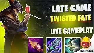 ULTRA LATE GAME ON-HIT TWISTED FATE! - Wild Rift HellsDevil Plus Gameplay