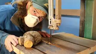 Woodturning a Burl Bowl - Full Process