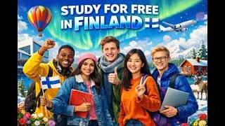 WHY NOT STUDY IN FINLAND 🇫🇮 FOR REE?