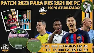EFOOTBALL GOGOSZ PATCH V2.1 - PES 2021 PC: TEMPORADA 2023 COM KITS E ELENCOS ATUALIZADOS! MOD 4K HDR