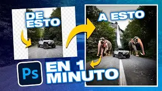 Relleno generativo en Photoshop Beta 🔥/ Generative fill / La IA que necesitaba Adobe🔥