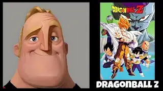 Mr. Incredible Becoming Uncanny: Anime!