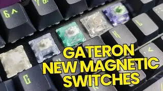 Gateron New Magnetic Switches! Jade Pro, Jade Max, Genty Silent and low profile magnetic