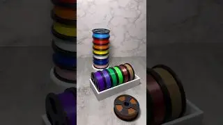 Mini filament spool displays!