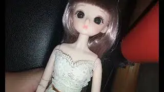 reviewing my 30 cm doll from shopee