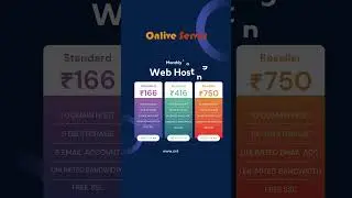 Purchase best and cheap Web Hosting plans by @onliveserver